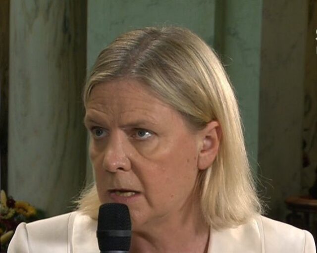 Arga Andersson (S)- Förklara er.