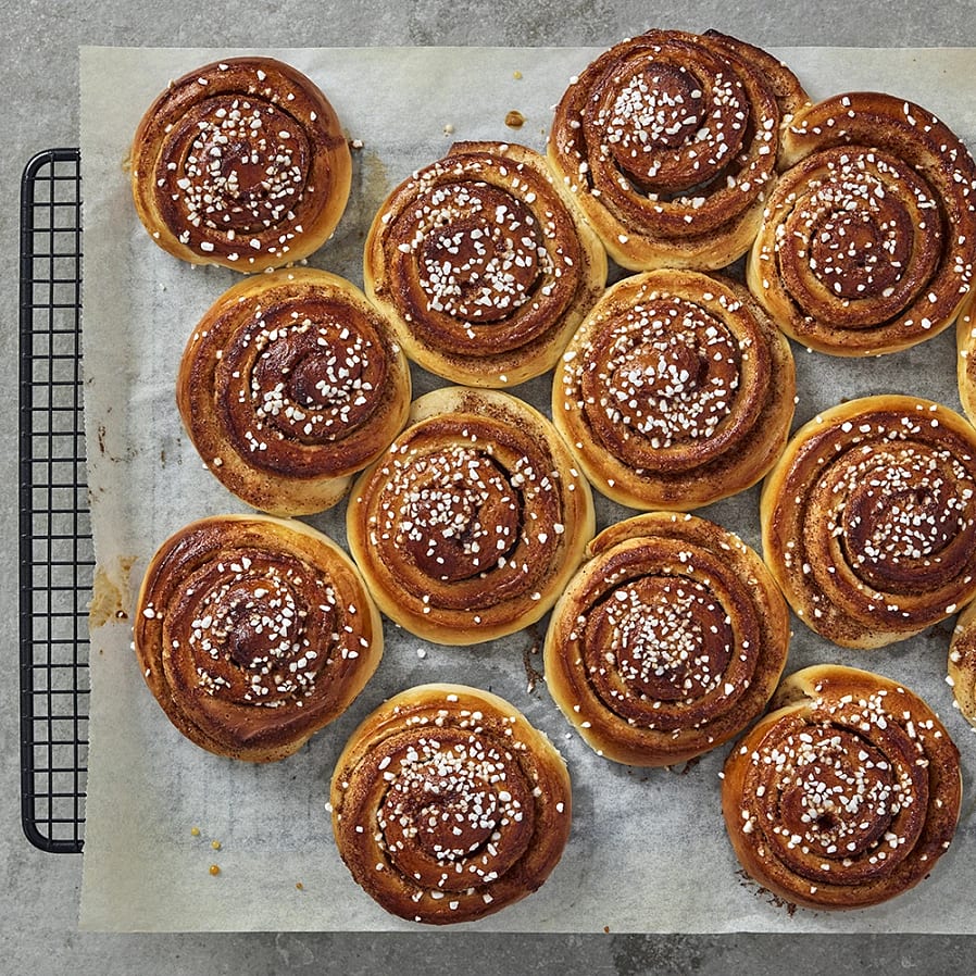 Kanelbullar till salu på ICA