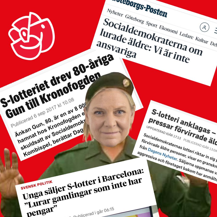 Sossarnas skandalotteri