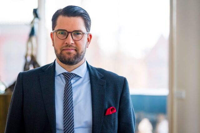 Jimmie Åkesson, Partiledare, Sverigedemokraterna, SD. Stockholm, Sweden 2021-04-27 (c) Pelle T Nilsson/SPA