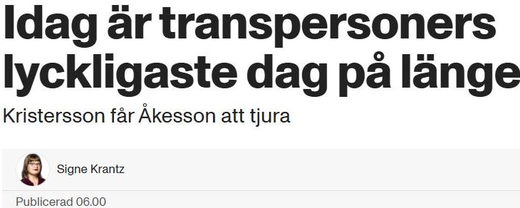 Den nya könslagen är inte frihet – det är kapitulation
