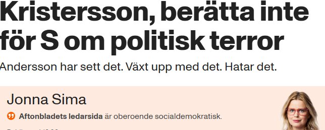 Socialdemokratins kärlek till extremismen "Terrorromantik"
