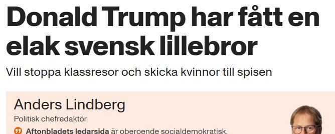 Anders Lindberg – demokratins clown i chefredaktörsstol