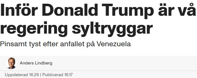 När Anders Lindberg väljer diktatorn framför folket