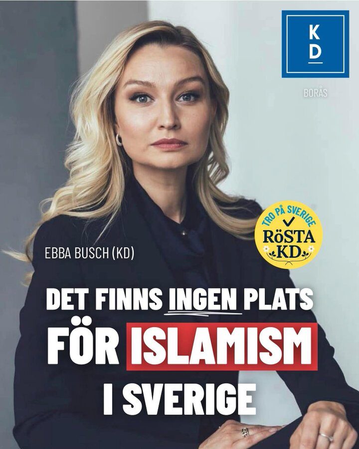 Det finns ingen plats för Islamism i Sverige